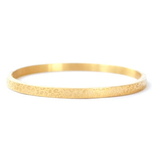 BANGLE LEOPARD GOLD BRACELET 4MM