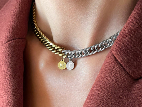 CASSIA INITIAL NECKLACE