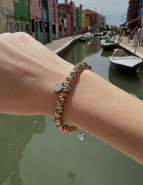 VENEZIA TRIPLE INITIAL BRACELET