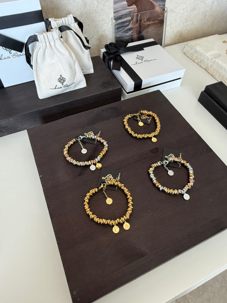 VENEZIA TRIPLE INITIAL BRACELET