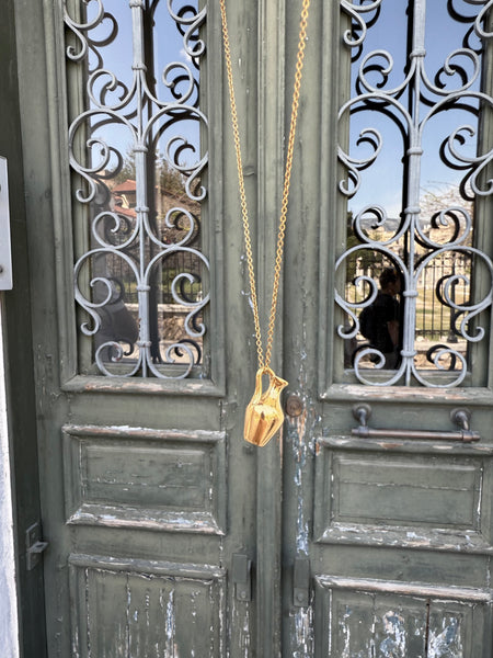 AMPHOREAS GOLD NECKLACE IN STAINLESS STEEL