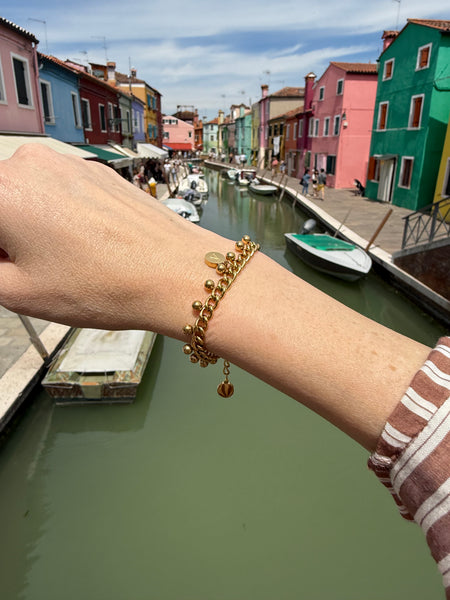 LINEA GOLD INITIAL BRACELET